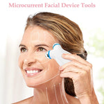 Appareil de beauté micro-courant EMS avec fonctions de levage et de stimulation pour la peau.