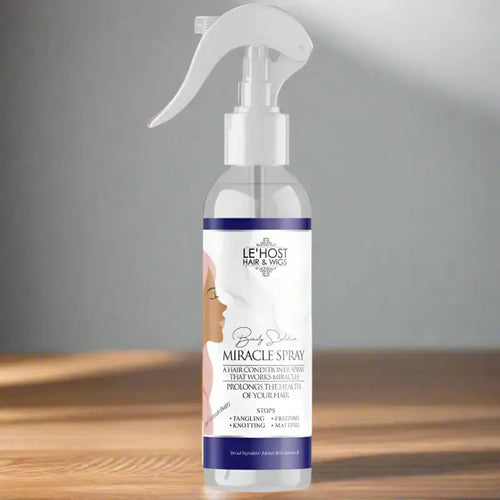 Spray démêlant Miracle Beauty Solution – Cheveux naturels, extensions & perruques